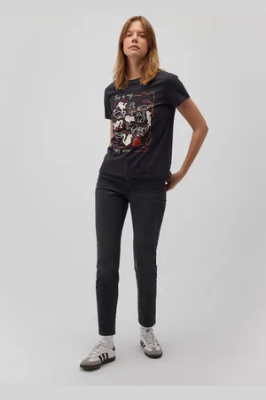 Mavi T-Shirt CAT WOOL T-SHIRT Print T-Shirt