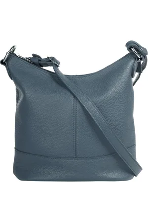 Cluty Umhängetasche, echt Leder, Made in Italy