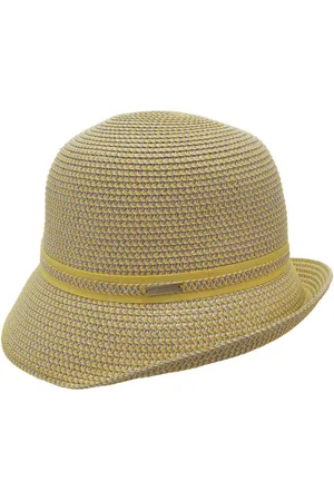 Seeberger Strohhut Papierstroh Mix Glocke mit Ribsband Detail 54966-0 - Verkäufer: