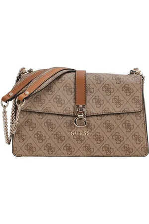 Guess Umhängetasche Zamira - Schultertasche 26 cm (latte logo) - Verkäufer: Markenkoffer