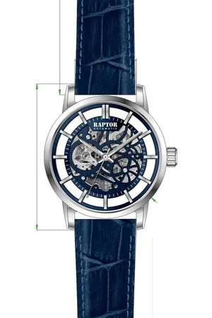 Raptor Quarzuhr RA20408 Skelett-Herrenuhr, Automatik, Echtleder, 5 ATM - Verkäufer: Shaghafi GmbH