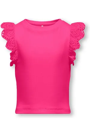 ONLY Rüschentop KOGDREA LIFE S/S TOP JRS - Verkäufer: Dorins Kindermode