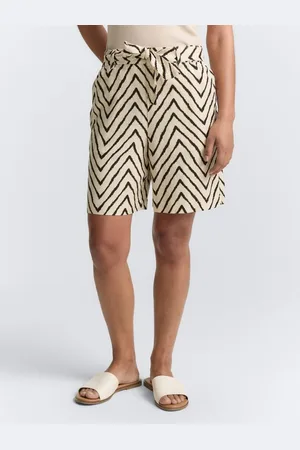 TOM TAILOR Bermudas Loose Straight Bermuda Shorts mit Leinenanteil - Verkäufer:
