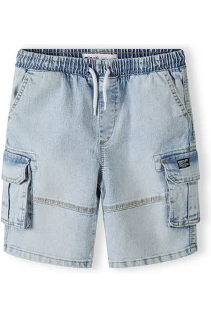 Minoti Jeansshorts Denim-Shorts mit Cargotaschen (3y-14y) - Verkäufer: