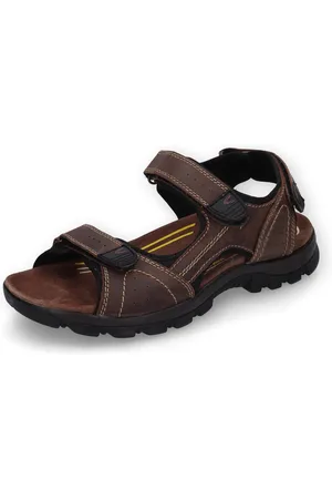 Camel Active Sandale, Trekkingschuh, Klettschuh mit Klettverschlüssen