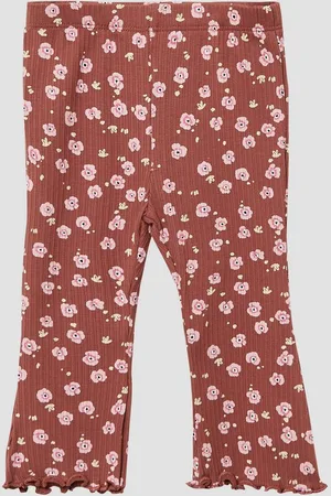 QS by s.Oliver Leggings Elastische Leggings aus Rippware mit Flared Leg - Verkäufer: