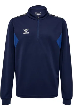 Hummel Fleecepullover Kinder Trainingstop hmlAuthentic Half Zip Poly Sweat 219974 - Verkäufer: CORTEXPOWER
