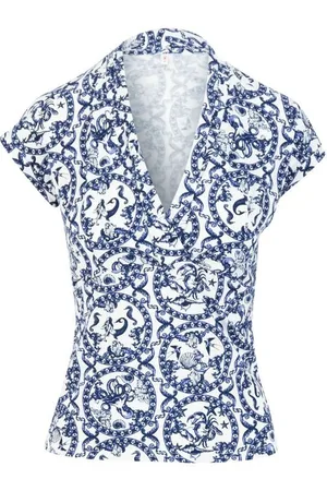 Blutsgeschwister T-Shirt - T-Shirt mit V-Ausschnitt - Verkäufer: Schneider Fashion Store