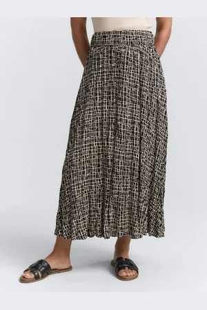 TOM TAILOR Sommerrock High Waist Midi-Rock aus Viskose - Verkäufer: