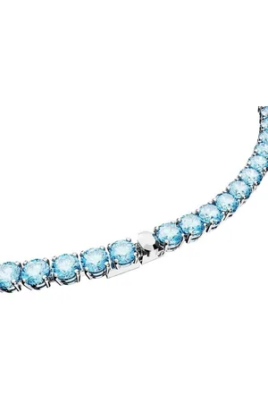 Swarovski Collier Matrix Tenniskette, Rundschliff, 5681799, mit ® Kristall