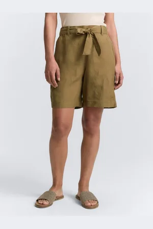 TOM TAILOR Bermudas Loose Straight Bermuda Shorts mit Leinenanteil - Verkäufer:
