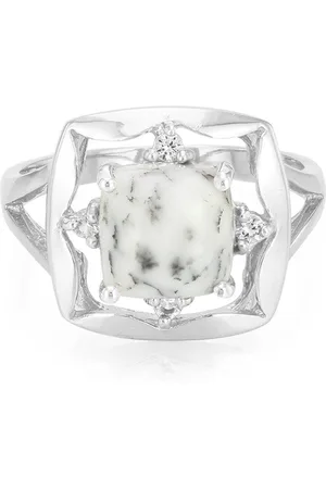 Cavill Silberring Brasilianischer Dendriten-Achat 925 Silber Ring, 2,08ct (1-tlg) - Verkäufer: Juwelo Deutschland GmbH