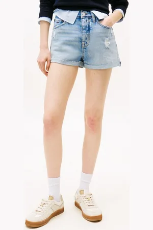Tommy Hilfiger Jeansshorts HOT PANT CBF CI8010 mit Destroyed Effekt