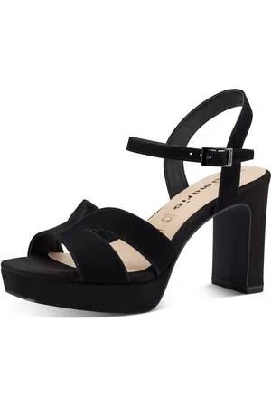Tamaris High-Heel-Sandalette, Sommerschuh, Abendschuh, Blockabsatz, mit ANTIshokk-Absatz