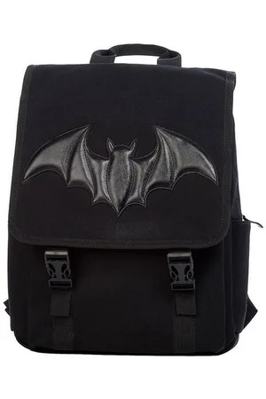 Banned Retro Rucksack Dragon Frenzy Gothic, Backpack Fledermaus Aufnäher - Verkäufer: Schompi Trading e.K.