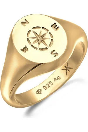 Kuzzoi Siegelring Siegelring Kompass 925 Sterling Silber - Verkäufer: JULIE & GRACE GmbH