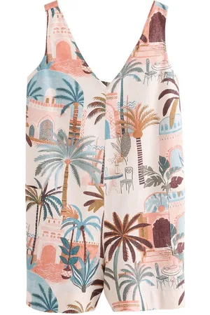 Next Playsuit Overall aus einer Leinenmischung (1-tlg) - Verkäufer: Germany GmbH