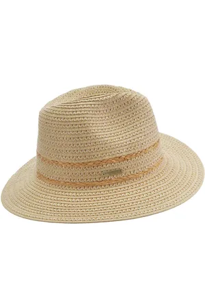 Seeberger Fedora Papierborte Fedora mit Raffiadetail 55572-0 - Verkäufer: