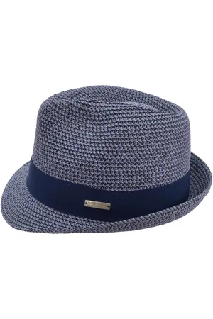 Seeberger Trilby Papierstroh Mix Trilby mit Ripsband Umlage 54892-0 - Verkäufer:
