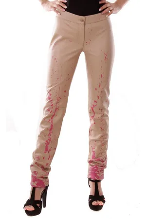 Dolce & Gabbana Lederhose D&G Damen Lederhose - Verkäufer: fashion4smile