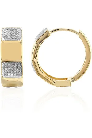 Cavill Ohrring-Set Ohrringe aus vergoldetem Silber mit 0,097 Karat Diamantbesatz (2-tlg) - Verkäufer: Juwelo Deutschland GmbH