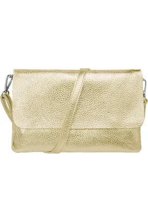 CASPAR Clutch Abendtasche Damen Leder Handtasche - CLASSIC LINE - Modell No.835, leicht, elegant & unempfindlich - 100% Echtleder - Handmade in Italy - Verkäufer: & SIKORA