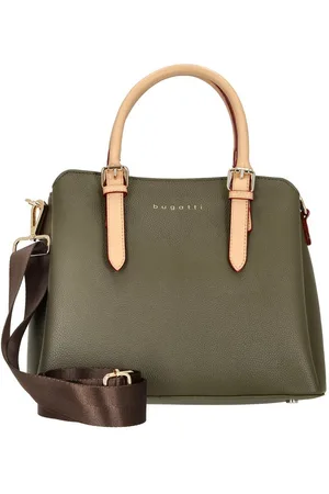 Bugatti Handtasche Ella M - Henkeltasche 30 cm (olive) - Verkäufer: Markenkoffer