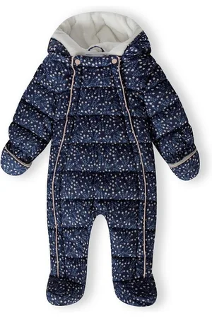 Minoti Schneeoverall Gefütterter Overall mit Reißverschlüssen (0-24m) - Verkäufer: