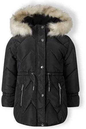 Minoti Winterjacke Gefütterte Jacke mit abnehmbarem Kunstfell (2y-14y) - Verkäufer: