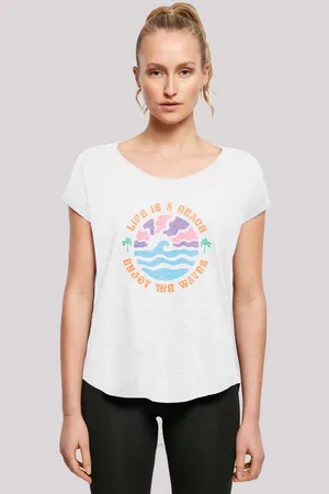 F4NT4STIC T-Shirt Life Is A Beach Enjoy The Waves Premium Qualität