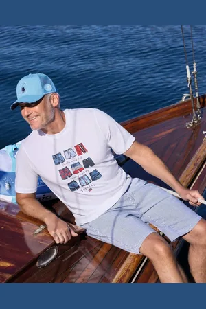HAJO Bermudas Seersucker-Bermuda in maritimen Style - Verkäufer: Mode