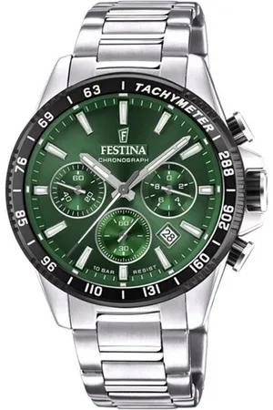 Festina Chronograph Herren Uhr F20560/4 Chronograph Edelstahl mit Datumsanzeige, (1-tlg) - Verkäufer: Juwelier-Bacak