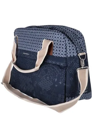 BASIL Fahrradkorb Schultertasche Boheme Carry All indigo blue mit Reißverschluss, 18 Li - Verkäufer: yovivo lifestyle shopping