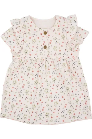 maximo Sommerkleid GOTS BABY GIRL-Kleid, Kurzarm Musselinstoff, Futter (1-tlg) - Verkäufer: Strickmoden Bruno Barthel - & CAPO