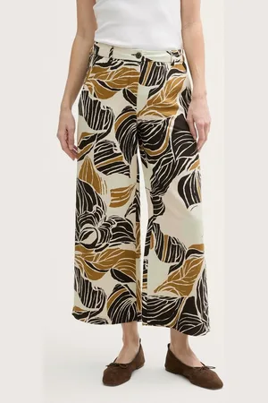 TOM TAILOR 7/8-Hose Culotte Hose mit Leinenanteil - Verkäufer: