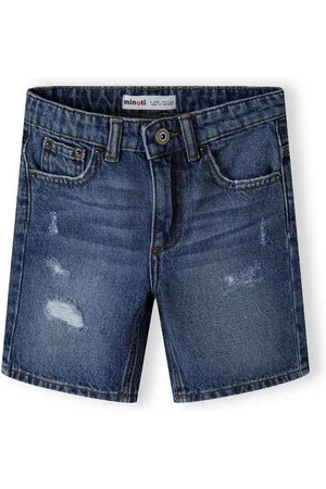 Minoti Jeansshorts Denim-Shorts mit abgeriebenen Kanten (3y-14y) - Verkäufer: