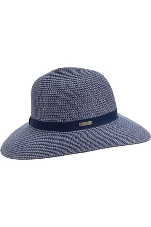 Seeberger Sonnenhut Papierstroh Mix Flapper mit Ripsbandumlage 54893-0 - Verkäufer: