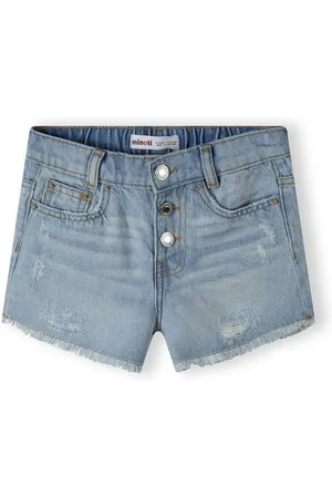 Minoti Jeansshorts Denim-Shorts mit Knöpfen (2y-14y) - Verkäufer: