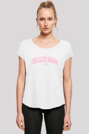 F4NT4STIC T-Shirt Beach Bum Summer Varsity Retro Premium Qualität