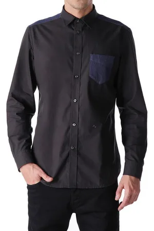 Diesel Langarmhemd S-Carry Camicia 900 - Verkäufer: fashion4smile