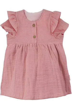 maximo Sommerkleid GOTS BABY GIRL-Kleid, Kurzarm Musselinstoff, Futter (1-tlg) - Verkäufer: Strickmoden Bruno Barthel - & CAPO