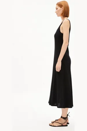 Armedangels Maxikleid EKENAA Damen Jerseykleid aus Bio-Baumwolle Fitted (1-tlg) Jerseykleid aus Bio-Baumwolle - Verkäufer: