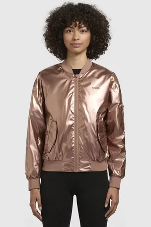 Khujo Blouson - Bomberjacke im Metallic Look - ANEO Glamour Jacket - Clubstyle by - Verkäufer: Schneider Fashion Store