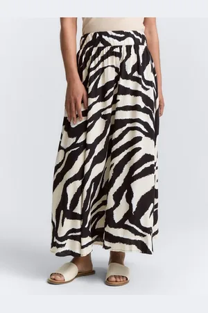 TOM TAILOR Sommerrock High Waist Midi-Rock aus Viskose - Verkäufer: