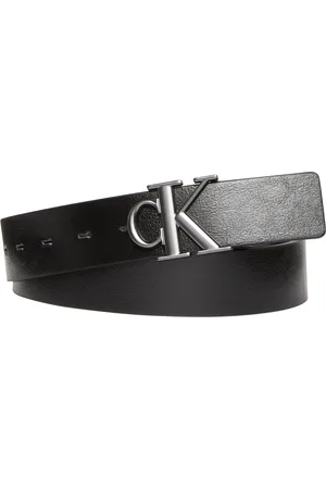 Calvin Klein Ledergürtel MNGRM PLQ BCKL 35MM