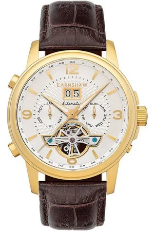 THOMAS EARNSHAW Automatikuhr ES-8177-08 Marylebone Grand Date Open Heart Herrenuhr ES-8177-08 Marylebone Grand Date Open Heart Herrenuhr 42mm - Verkäufer: Timeshop24
