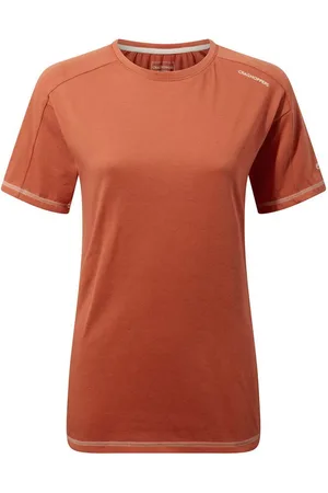 Craghoppers Kurzarmshirt - Dynamic - Damen Funktions T-Shirt, orange - Verkäufer: hive outdoor