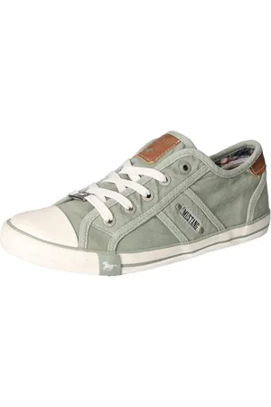 Mustang Sneaker, Freizeitschuh, Halbschuh, Schnürschuh mit Mustang Markenlabel