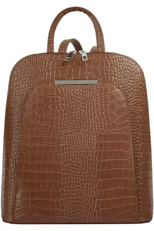 Cluty Cityrucksack, echt Leder, Made in Italy