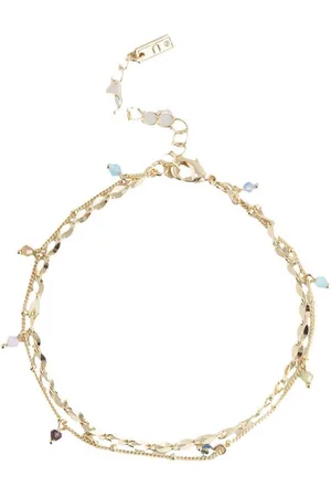 Next Fußkette Zweireihiges Fußkettchen mit Glitzeranhänger (1-tlg) - Verkäufer: Germany GmbH